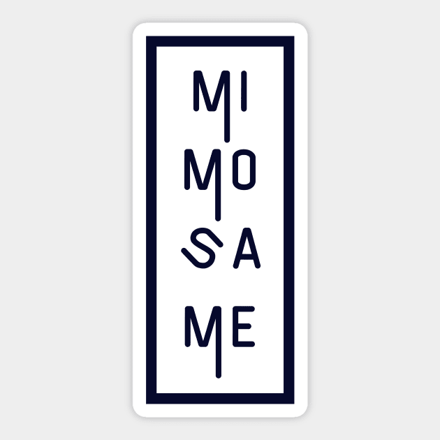 Mimosa Me! Sticker by Three Little Birds